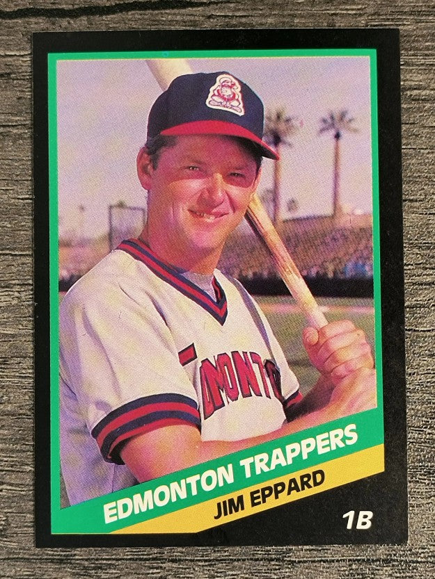 1988 Edmonton Trappers CMC #21 Jim Eppard