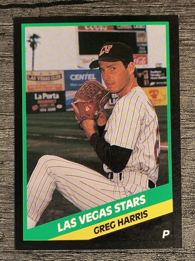 1988 Las Vegas Stars CMC #3 Greg Harris