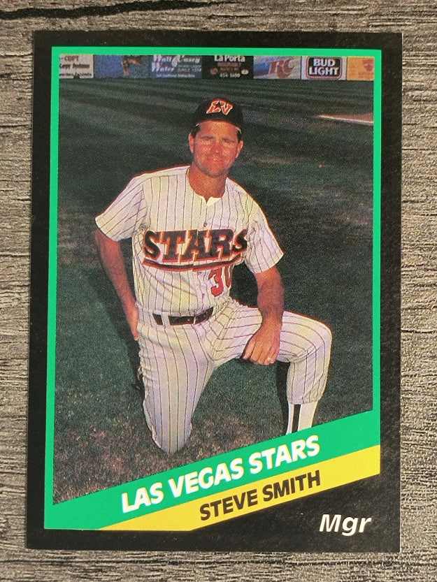 1988 Las Vegas Stars CMC #24 Steve Smith