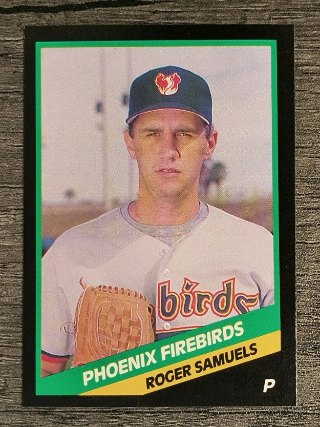 1988 Phoenix Firebirds CMC #8 Roger Samuels
