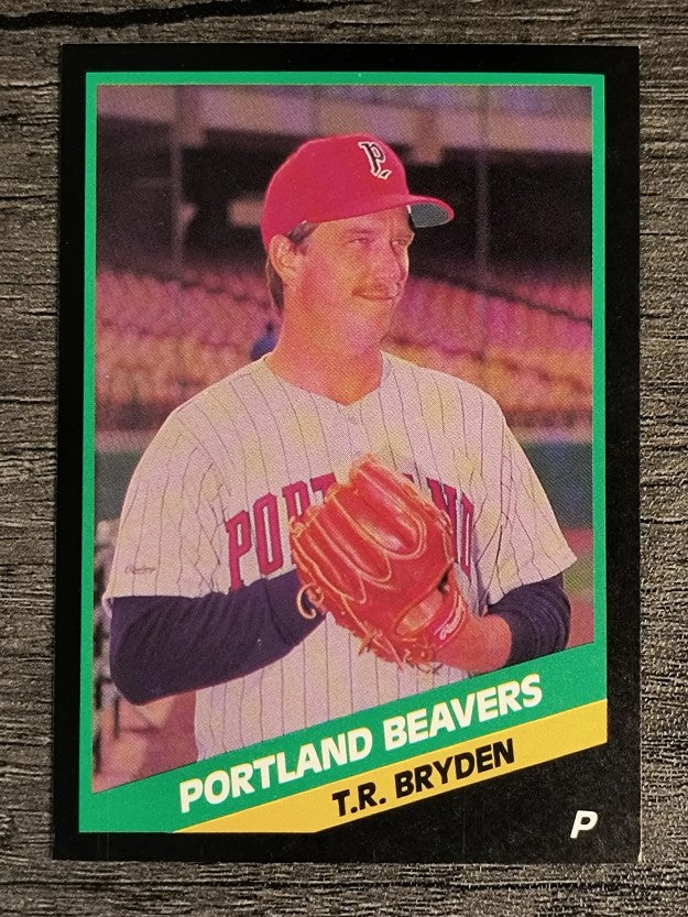 1988 Portland Beavers CMC #3 T.R. Bryden