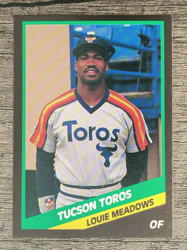 1988 Tucson Toros CMC #20 Louie Meadows