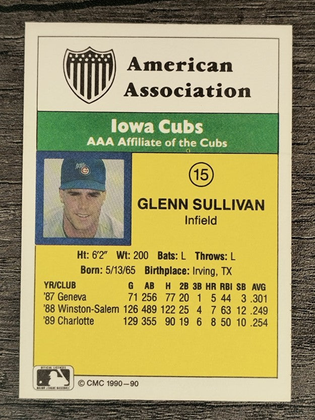 1990 CMC #90 Glenn Sullivan