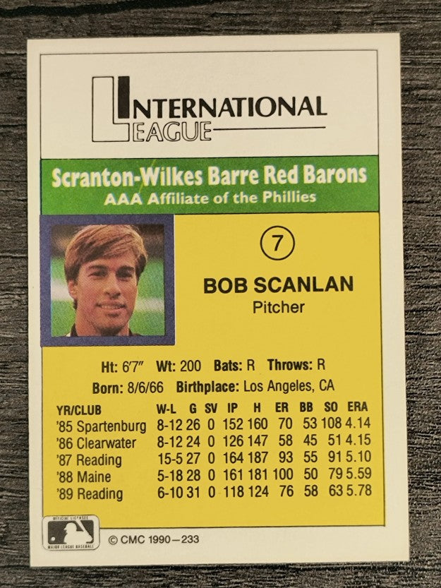 1990 CMC #233 Bob Scanlan