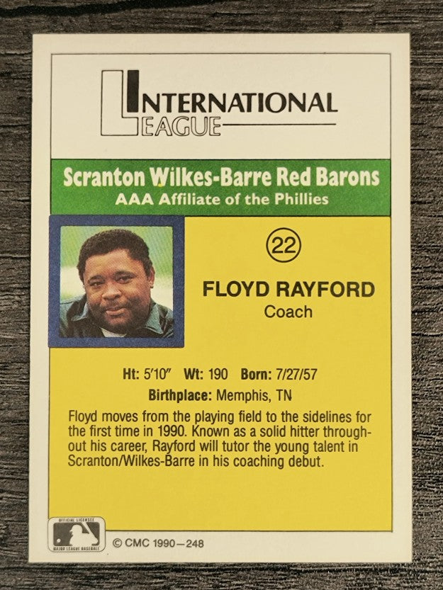 1990 CMC #248 Floyd Rayford CO