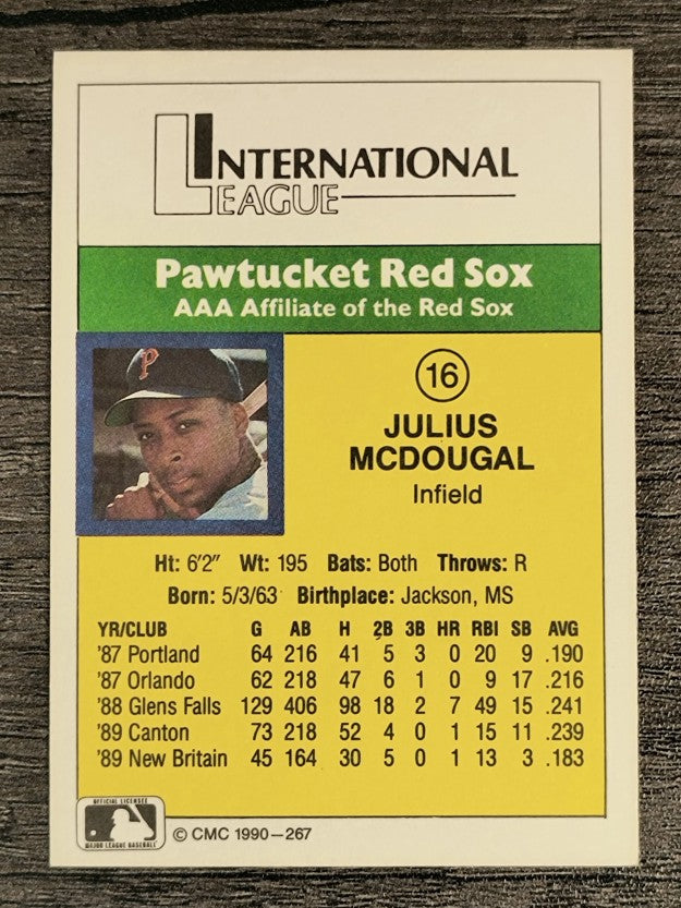 1990 CMC #267 Julius McDougal