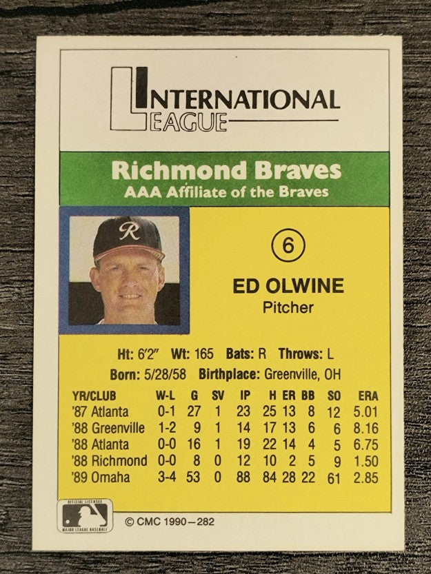 1990 CMC #282 Ed Olwine