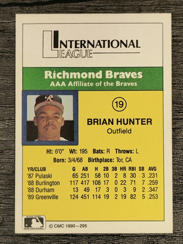 1990 CMC #295 Brian R. Hunter
