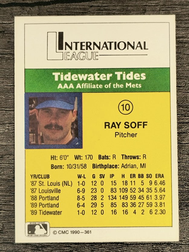 1990 CMC #361 Ray Soff