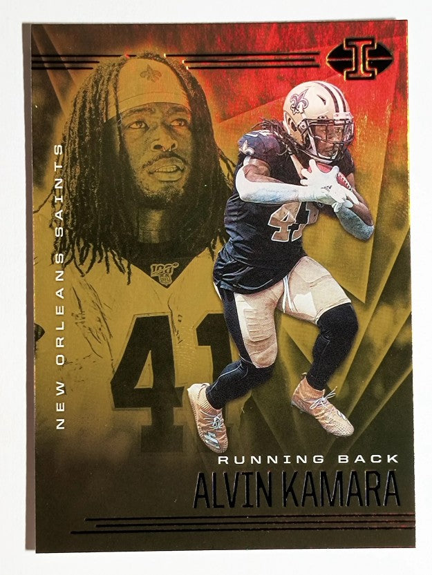 2020 Panini Illusions Orange #79 Alvin Kamara