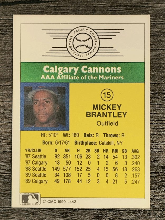 1990 CMC #442 Mickey Brantley