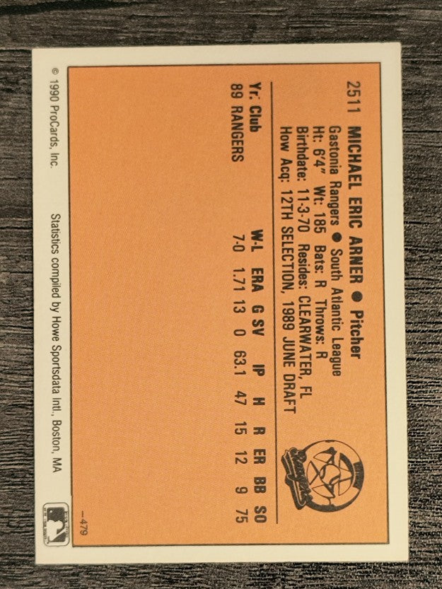 1990 CMC #479 Mike Arner