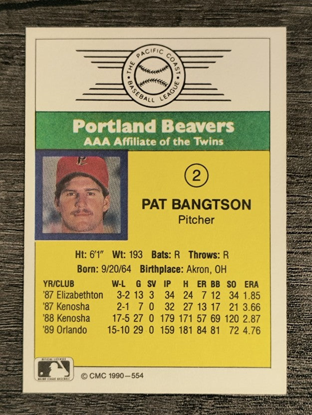1990 CMC #554 Pat Bangtson