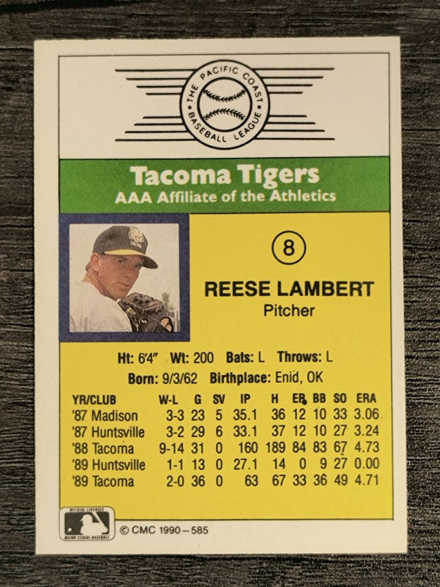 1990 CMC #585 Reese Lambert