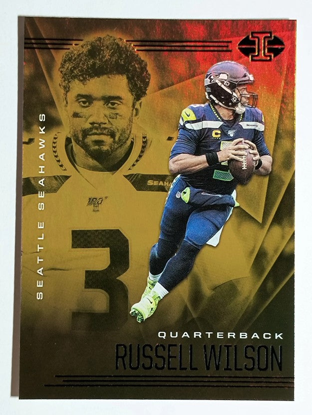 2020 Panini Illusions Orange #93 Russell Wilson