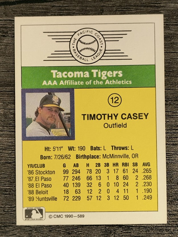1990 CMC #589 Timothy Casey