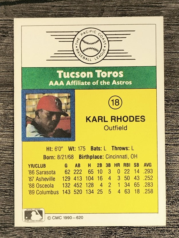 1990 CMC #620 Karl Rhodes