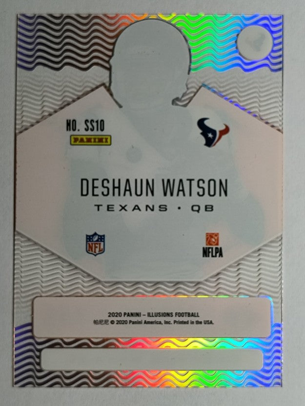 2020 Panini Illusions Shining Stars Orange #10 Deshaun Watson