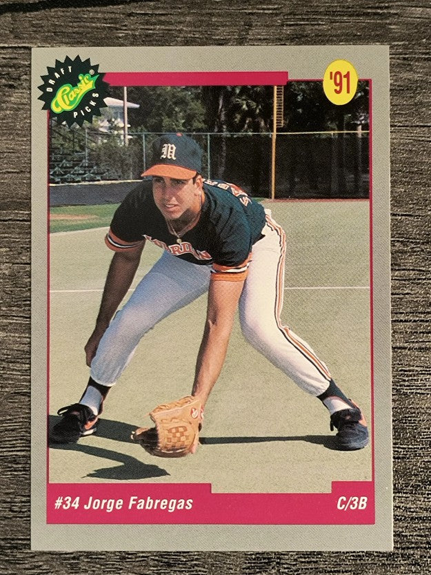 1991 Classic Draft Picks #30 Jorge Fabregas