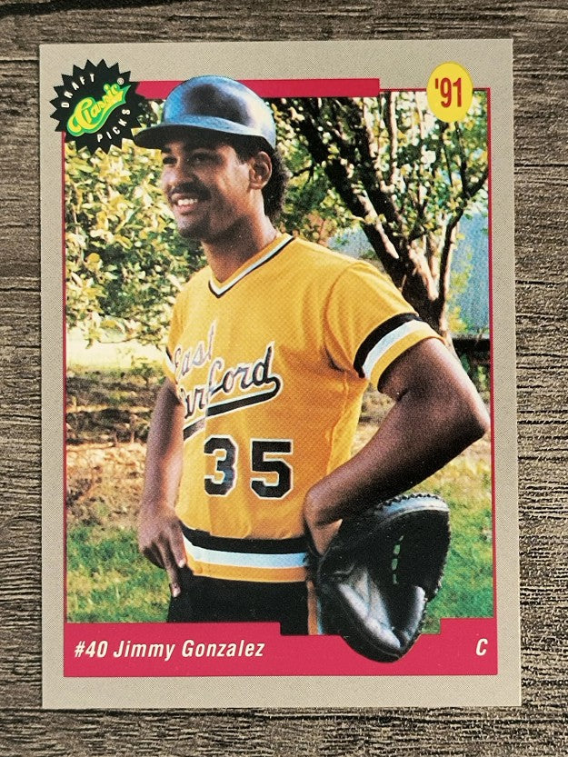 1991 Classic Draft Picks #36 Jimmy Gonzalez