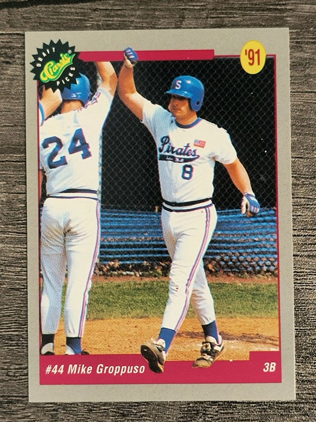1991 Classic Draft Picks #39 Mike Groppuso