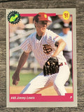 1991 Classic Draft Picks #44 Jimmy Lewis