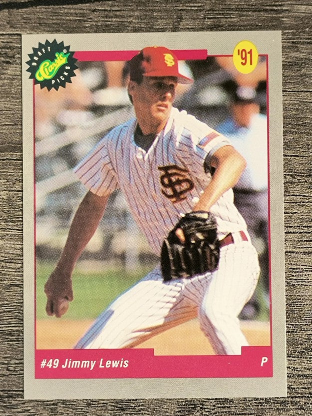 1991 Classic Draft Picks #44 Jimmy Lewis