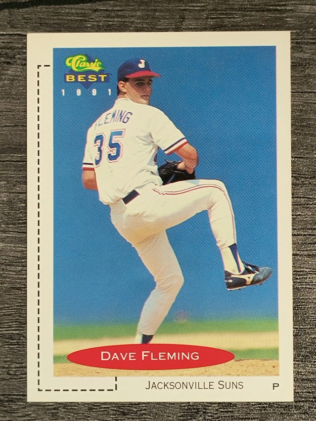 1991 Classic/Best #284 Dave Fleming