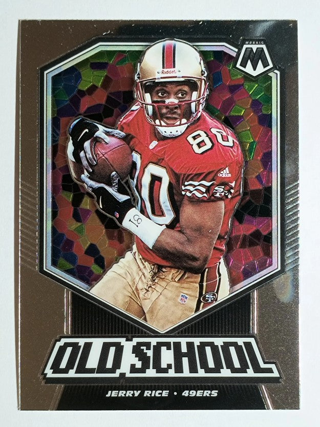 2020 Panini Mosaic Old School #4 Jerry Rice