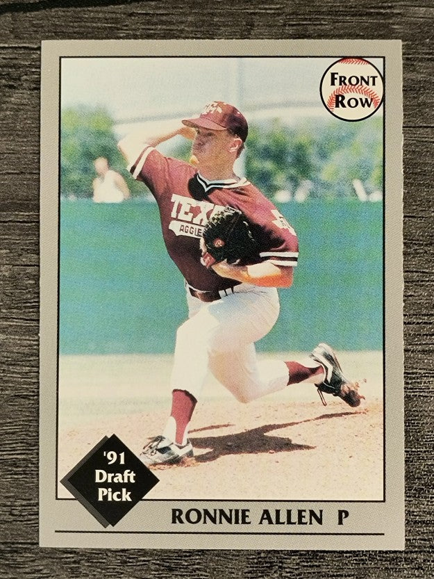 1991 Front Row Draft Picks #13 Ron Allen
