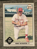 1991 Front Row Draft Picks #14 Mike Rossiter