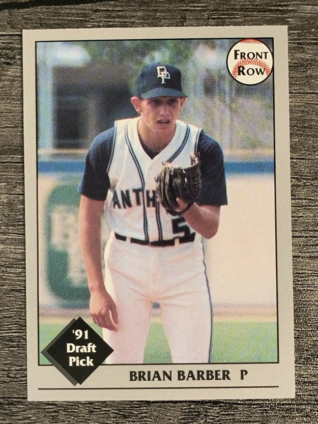 1991 Front Row Draft Picks #21 Brian Barber