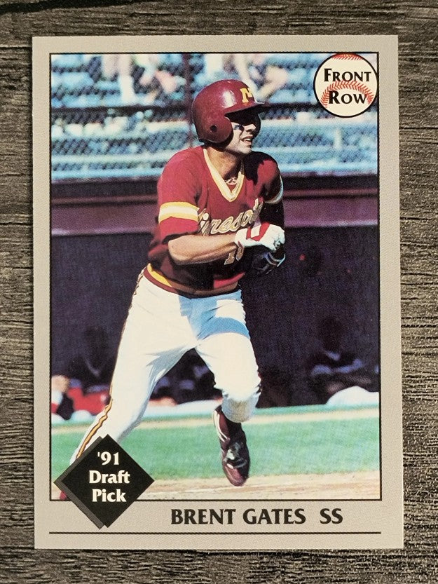 1991 Front Row Draft Picks #22 Brent Gates
