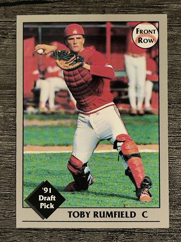 1991 Front Row Draft Picks #35 Toby Rumfield