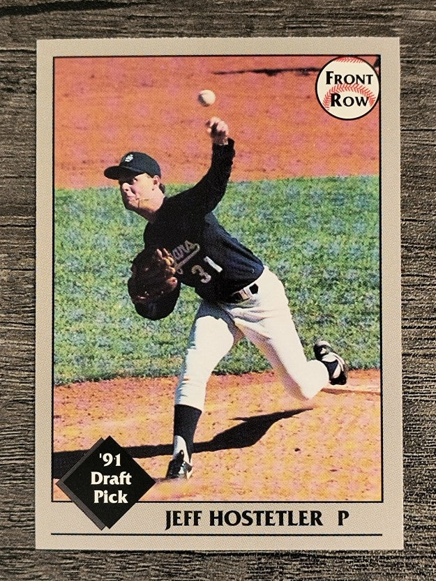 1991 Front Row Draft Picks #37 Jeff Hostetler