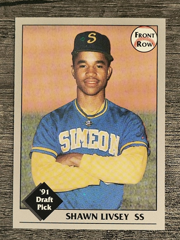 1991 Front Row Draft Picks #38 Shawn Livsey