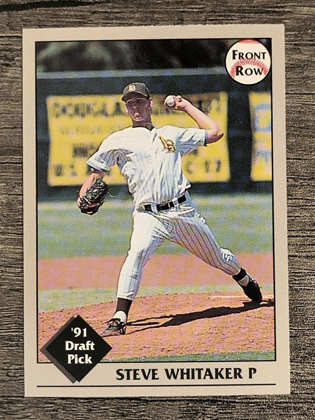 1991 Front Row Draft Picks #40 Steve Whitaker