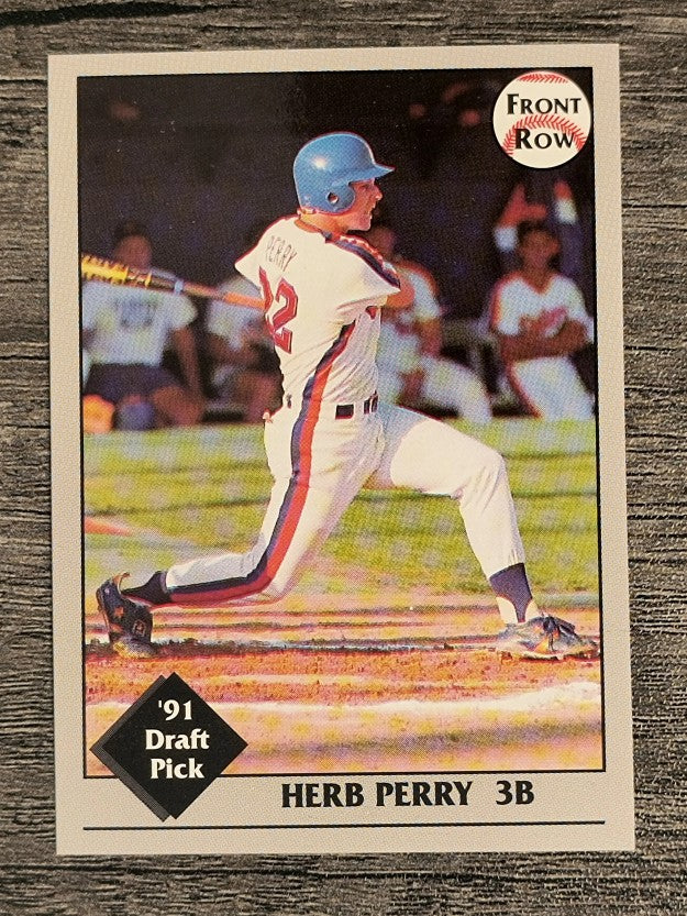 1991 Front Row Draft Picks #51 Herbert Perry