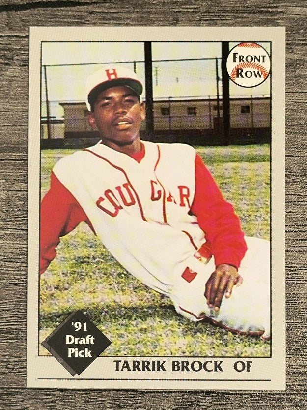 1991 Front Row Draft Picks #52 Tarrik Brock