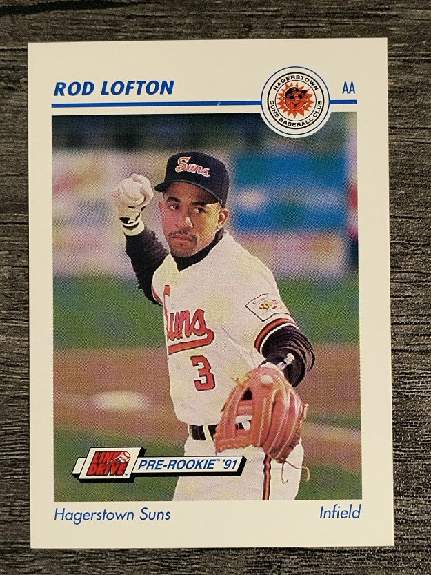1991 Line Drive AA #236 Rod Lofton