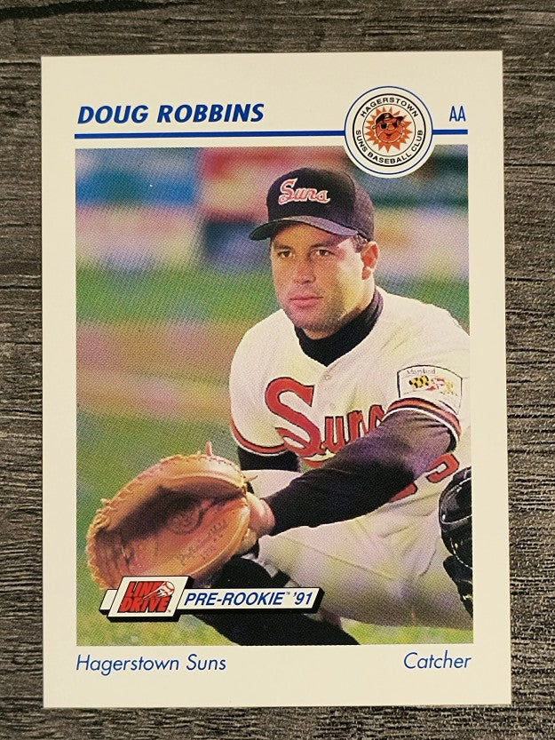 1991 Line Drive AA #245 Doug Robbins