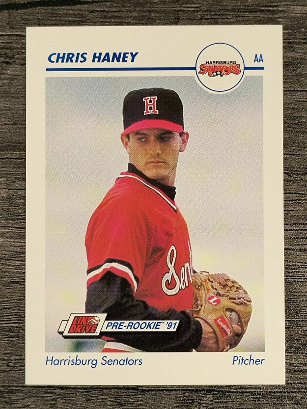 1991 Line Drive AA #255 Chris Haney