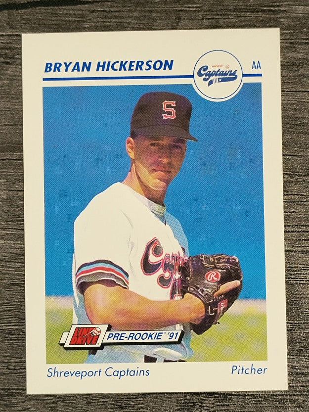 1991 Line Drive AA #306 Bryan Hickerson