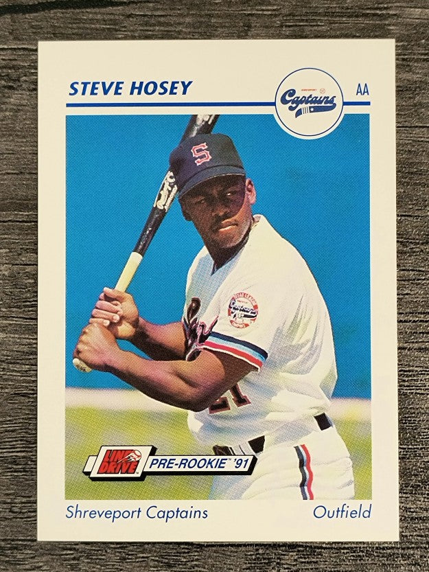 1991 Line Drive AA #307 Steve Hosey