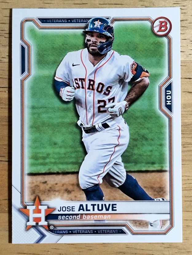 2021 Bowman #84 Jose Altuve