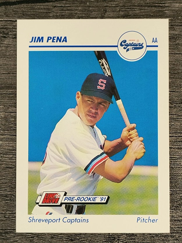 1991 Line Drive AA #317 Jim Pena