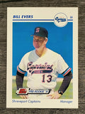1991 Line Drive AA #324 Bill Evers MGR