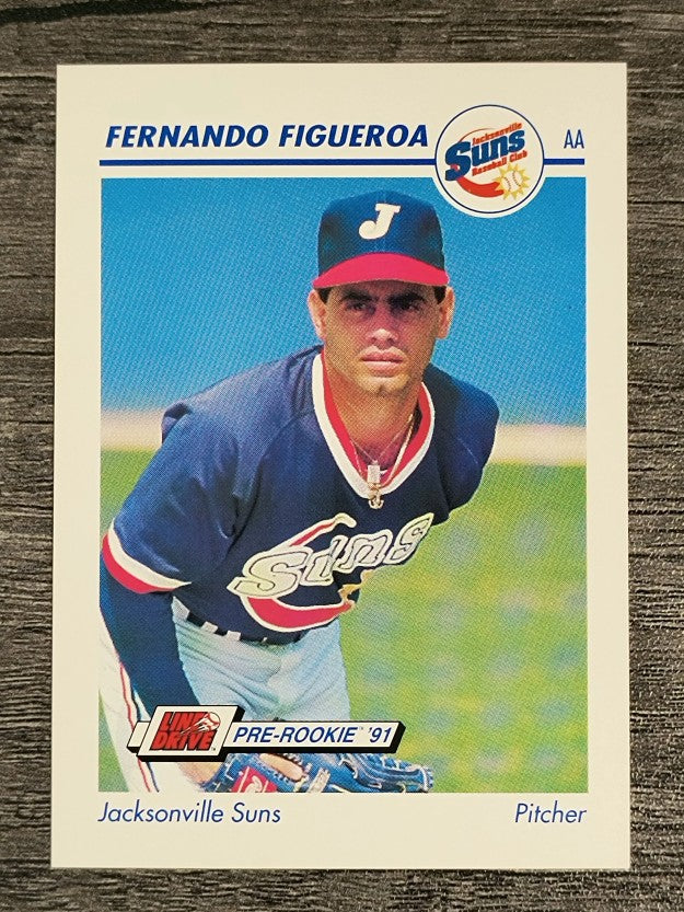 1991 Line Drive AA #335 Fernando Figueroa