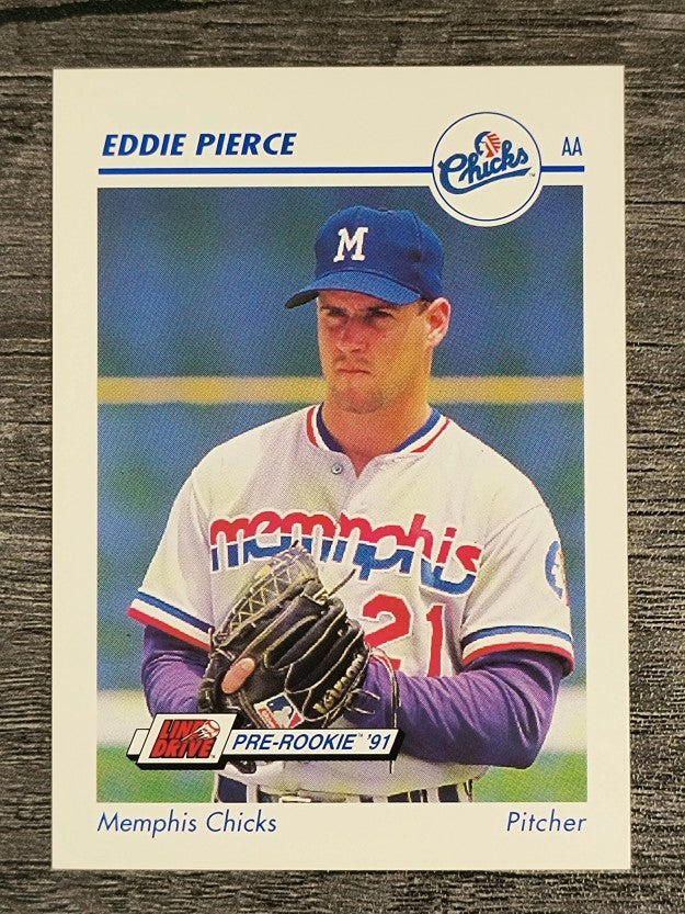 1991 Line Drive AA #414 Eddie Pierce
