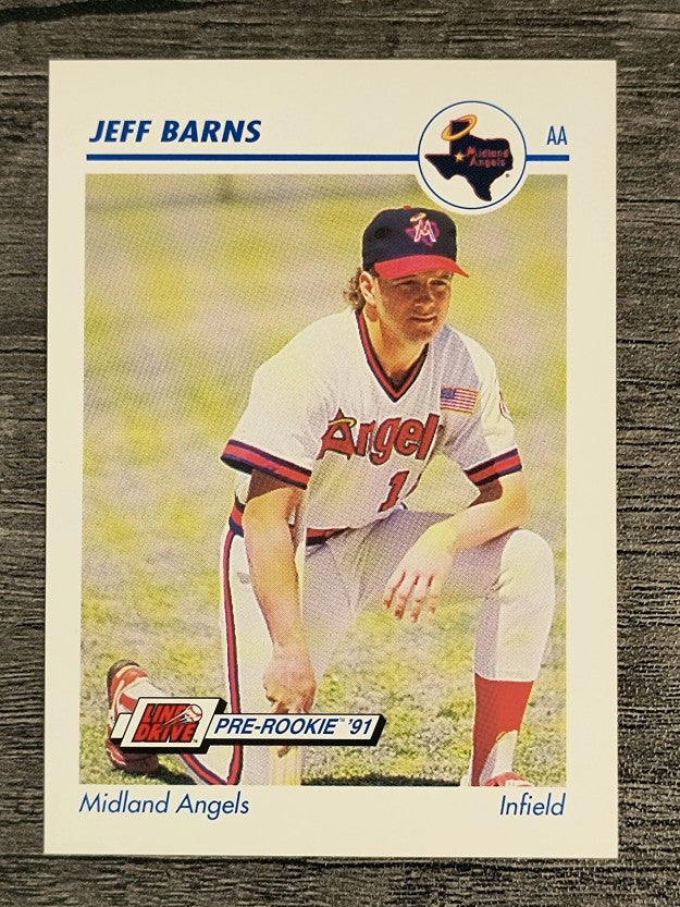 1991 Line Drive AA #427 Jeff Barns